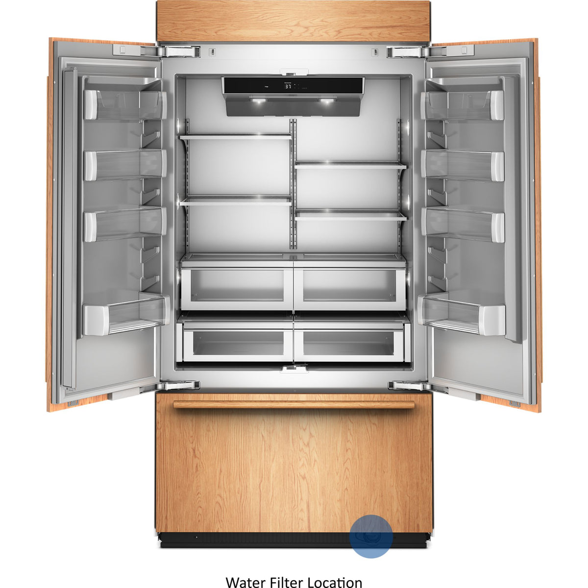 比嘉盛光 KitchenAid Built-In Refrigerator (KBFN542TPA) - Panel Ready